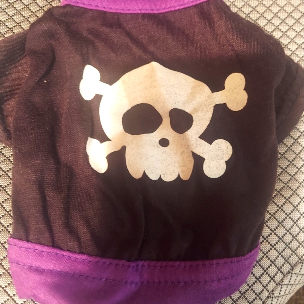 Dog XX Small Skeleton Shirt